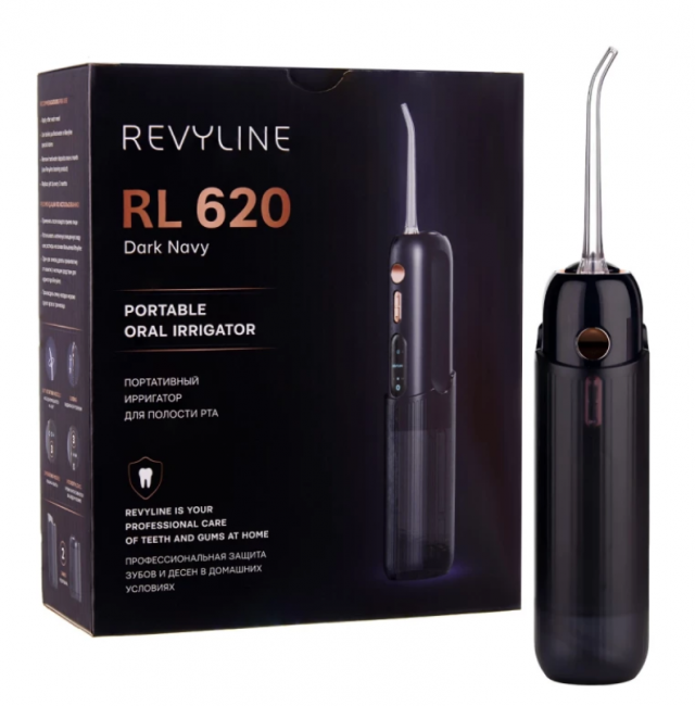 Дорожный ирригатор RL 620 Black от Revyline с 2 резервуарами для воды купить в Тюменской области