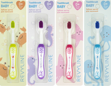 Мануальные зубные щетки для детей Baby S3900 от "Ревилайн" доступны с доставкой по Волгограду