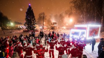 5 января «Рождественский караван Coca-Cola» прибудет в Кострому
