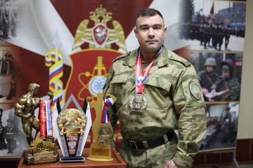 Росгвардеец из Томской области успешно выступил на чемпионате России по бодибилдингу