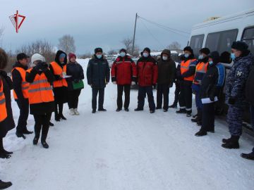 Росгвардия приняла участие в тренировке по ликвидации последствий чрезвычайной ситуации в Томске