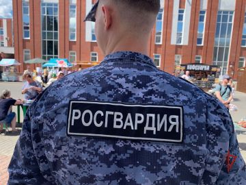 Росгвардия обеспечила безопасность жителей Томска в День России