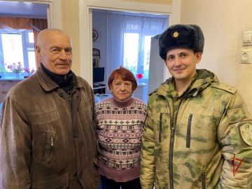 Росгвардия в Томской области оказала адресную помощь ветеранам и семьям погибших военнослужащих