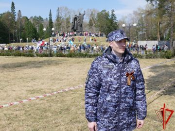 Росгвардия обеспечила безопасность празднования Дня Победы в Томской области