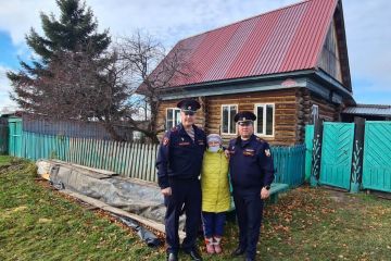 Росгврадейцы в Томской области провели реконструкцию фундамента дома родителей погибшего сослуживца