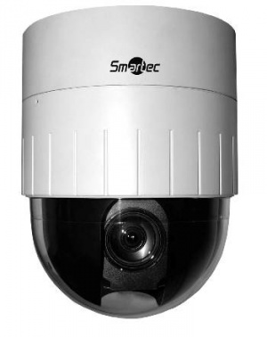 «АРМО-Системы» представлена 3-потоковая поворотная видеокамера от Smartec для панорамной видеосъемки в помещениях и на улице