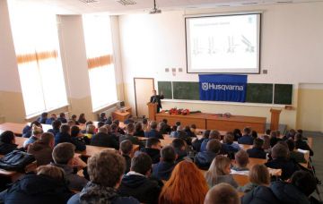 Husqvarna провела серию практических лекций в ведущих российских ВУЗах