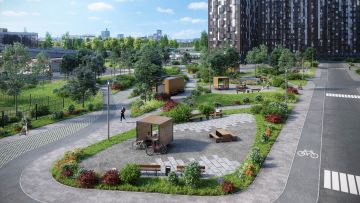 По проекту «Северин Проект» строится апарт-комплекс «Движение. Тушино»