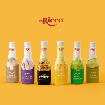 Mr. Ricco кардинально сменил образ - бренд представил яркую, обновленную линейку соусов