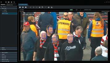Система распознавания лиц на стадионе R.W. D. Molenbeek