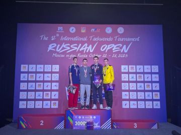 Студент ФБТ Джавид Магеррамов завоевал серебро по тхэквондо ВТФ на международном турнире «Russia open»