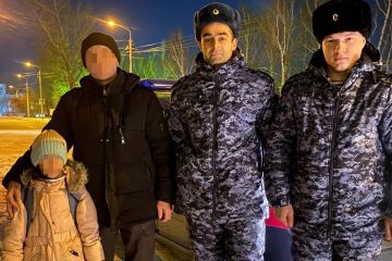 Томские росгвардейцы оперативно вернули 8-летнего ребенка родителям