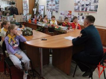 Томские школьники узнали о мужестве военнослужащих Росгвардии