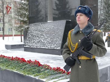 В Росгвардии Томской области состоялись мероприятия по случаю памятной даты