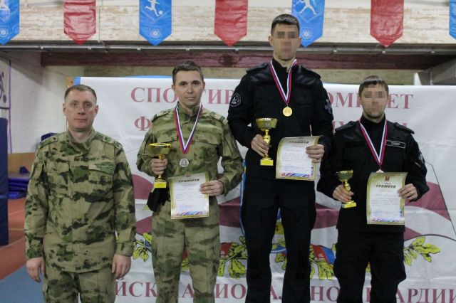 В Томской области завершился Чемпионат Сибирского округа Росгвардии по служебному двоеборью