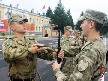 В Томской области проходит учебный сбор с военнослужащими весеннего призыва