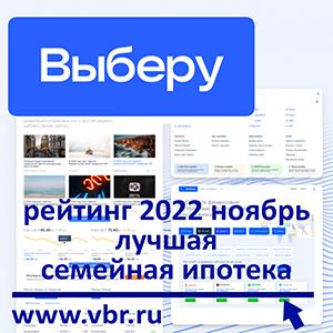 Ставки на минимуме. «Выберу.ру» составил рейтинг лучших семейных ипотек в ноябре 2022 года