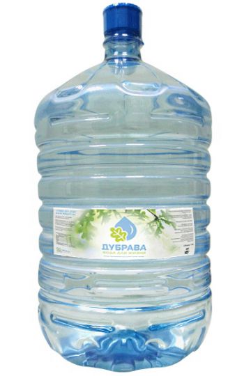 Интернет-магазин «Четыре капли» выпустил воду «Дубрава» 19л. в новой упаковке