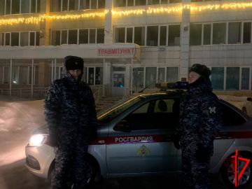 Росгвардейцы спасли жителя Томска от обморожения