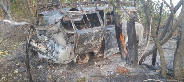 Погубили инструмент, но никто не пострадал: в зоне СВО взорвали переданную бойцам от ВТО «Буханку»