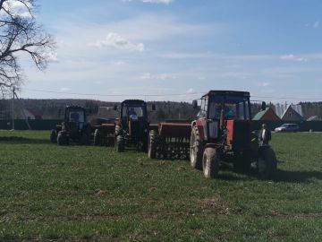 Весенне-полевые работы в хозяйствах Агрохолдинга «Союза Маринс Групп» в разгаре