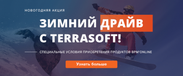 Зимний драйв с Terrasoft: специальные условия приобретения продуктов bpm’online
