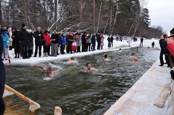 Клуб моржей серебряный бор