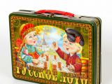 Русское лото в жестяном чемоданчике «Посиделки»