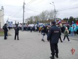 Росгвардейцы обеспечили правопорядок во время первомайских мероприятий в Томске