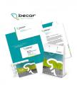Брендинговое агентство «сoruna branding group» разработало новый фирменный стиль «Becar Realty Group»