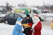 Сказочная машина Деда Мороза В Нижнем Новгороде!