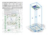 Оформление чертежа «План благоустройства и озеленения» на примере благоустройства придомовой территории многоквартирного дома