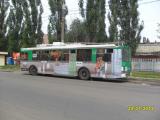 Реклама на транспорте, троллейбусы Воронеж