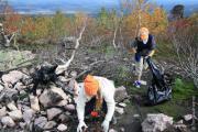 Завершена комплексная очистка от бытового мусора и обустройство стоянок на популярных туристических маршрутах Пермского края
