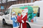 Сказочная машина Деда Мороза В Нижнем Новгороде!