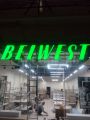 Комплексное оформление магазина BELWEST в Кургане