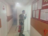 Росгвардия и МЧС провели пожарно-тактические учения в Томске