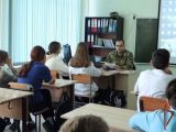 Патриотическую акцию «Древо Сталинграда» росгвардейцы организовали для учащихся Томской школы