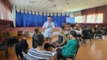 Российское общество «Знание» познакомило школьников из ДНР с историей Бурятии