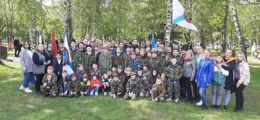 Юные нижегородцы приняли участие в патриотических мероприятиях, посвящённых Дню Победы