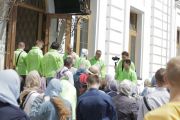 Православные волонтеры «Союза Маринс Групп» оказали помощь в освящении храма в Нижнем Новгороде