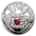«Терра Банк» предлагает серебряную монету  «Два влюбленных кролика»