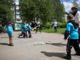 Волонтеры организовали для детей фестиваль русских народных игр
