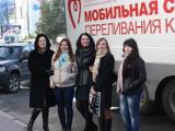 Четырнадцатый День донора прошел в Новосибирском филиале Банка УРАЛСИБ