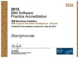 Компания «Интерпроком» - бронзовый бизнес-партер IBM Cognos Business Intelligence