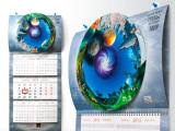 Креативный календарь для ТМК от студии EPS Creative 