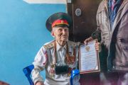 Отель Yalta Intourist поздравил ветерана Великой Отечественной войны Анатолия Михайловича Сотникова с Днем рождения