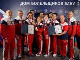 На церемонии награждения в Доме болельщиков в Баку отметили успехи самбистов из Свердловской области