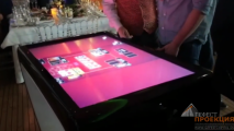 «Гефест Проекция» разработала покерный стол на базе интерактивной панели  Dedal W55