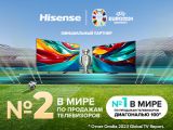 Hisense сохраняет ведущие позиции на мировом рынке телевизоров